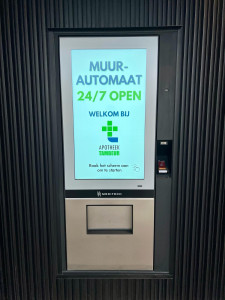 Ontdek onze muurautomaat