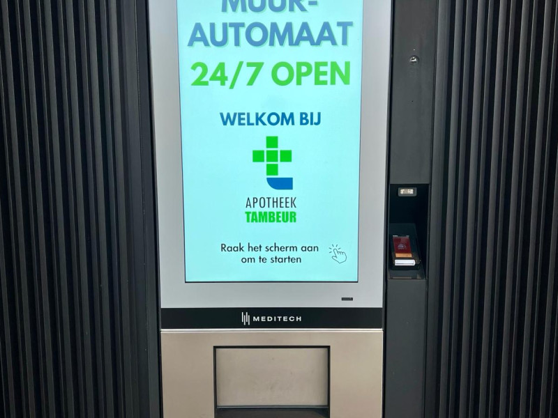 Ontdek onze muurautomaat